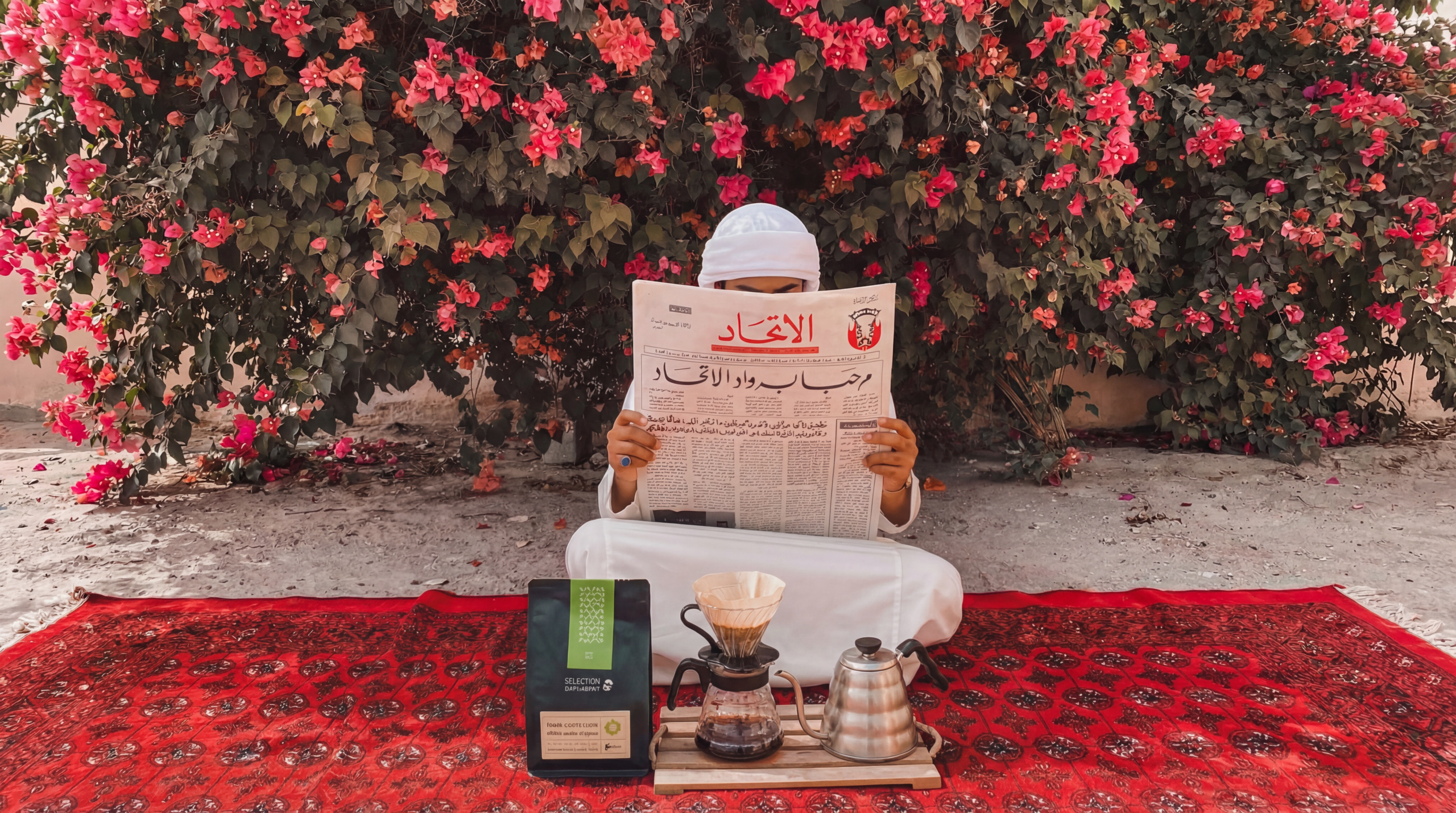 First specialty roastery in Abu Dhabi — أول محمصة للقهوة الخاصة بأبوظبي